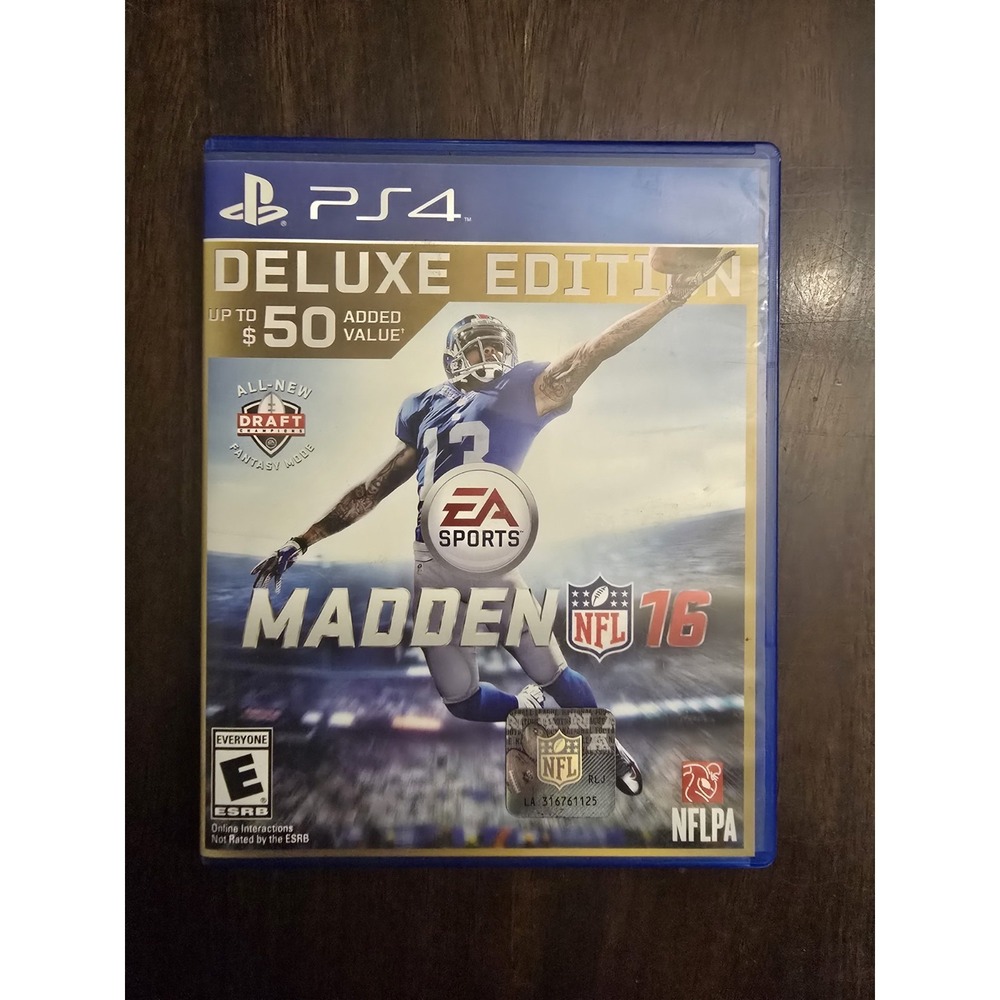 Madden NFL 16 - Deluxe Edition -‎ PlayStation 4  PS4